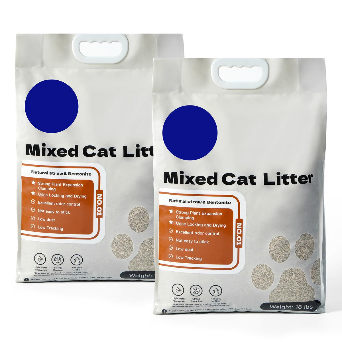 Natural Clumping Cat Litter 36 Pounds E4062