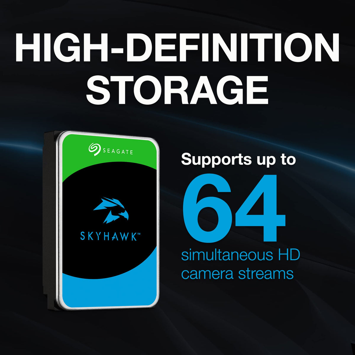 4TB Surveillance SATA 6Gb/s 64MB Cache 3.5-Inch Internal Hard Drive W728