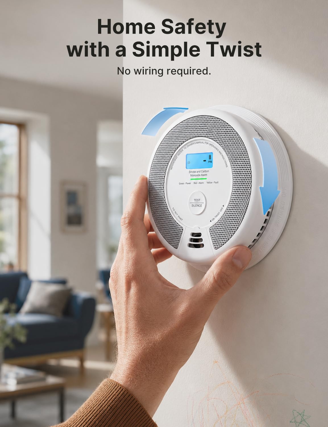 Smoke and Carbon Monoxide Detector Combo 3-Pack Z39527