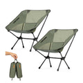 Portable Lightweight Compact Folding Mesh Camping Chair 2 Pack S7521