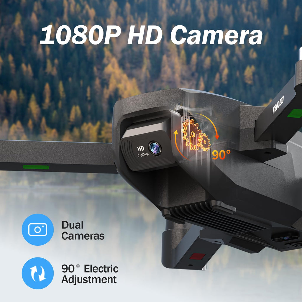 FPV Drone with EIS Camera, 4.5 Inch LCD Screen, Foldable Quadcopter Under 249g O818756