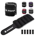 Adjustable Ankle Weights 1 Pair Removable Weight O1141