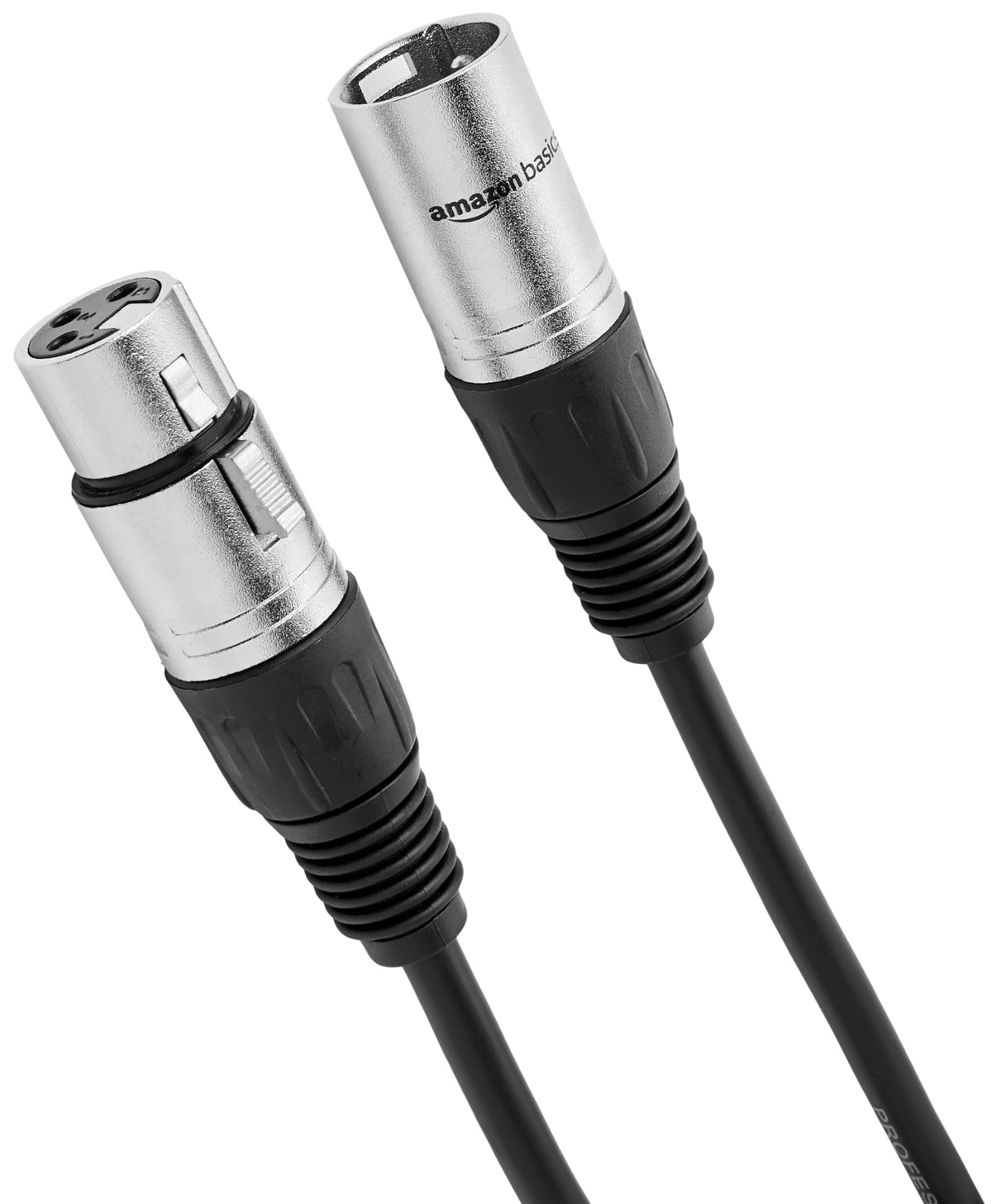 2-Pack 15 Foot Black XLR Microphone Cable J534