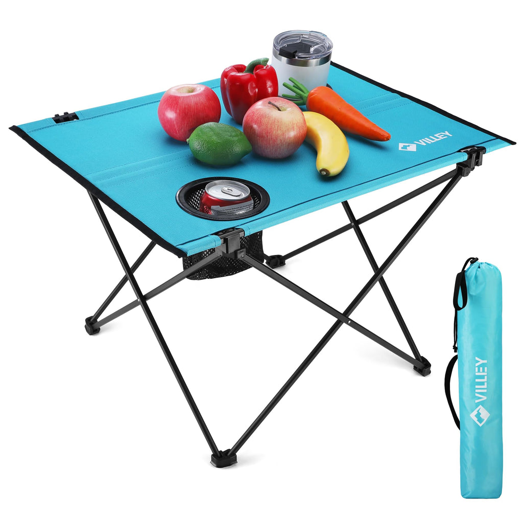 Folding Camping Table with 2 Cup Holders Y3590