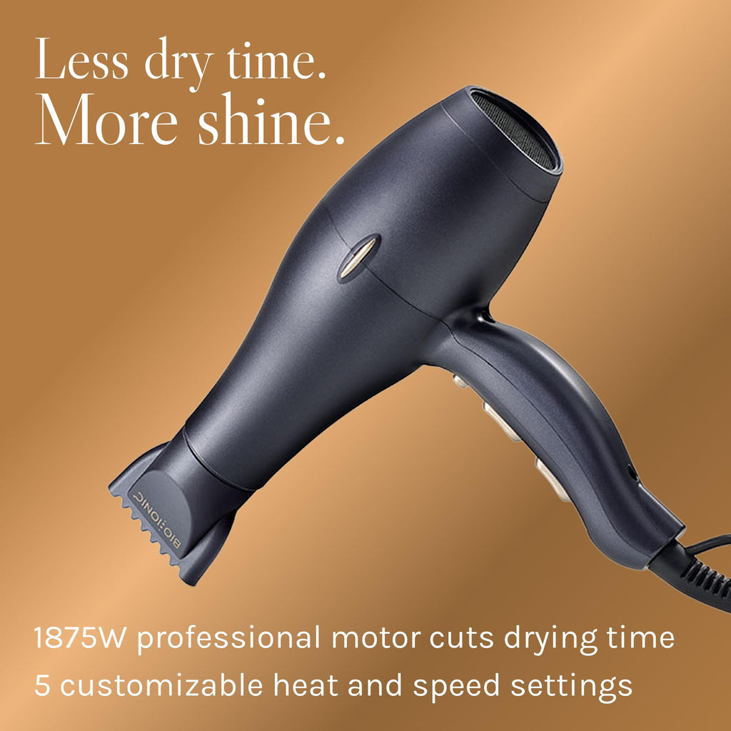 Blue 1875W Hair Dryer J917