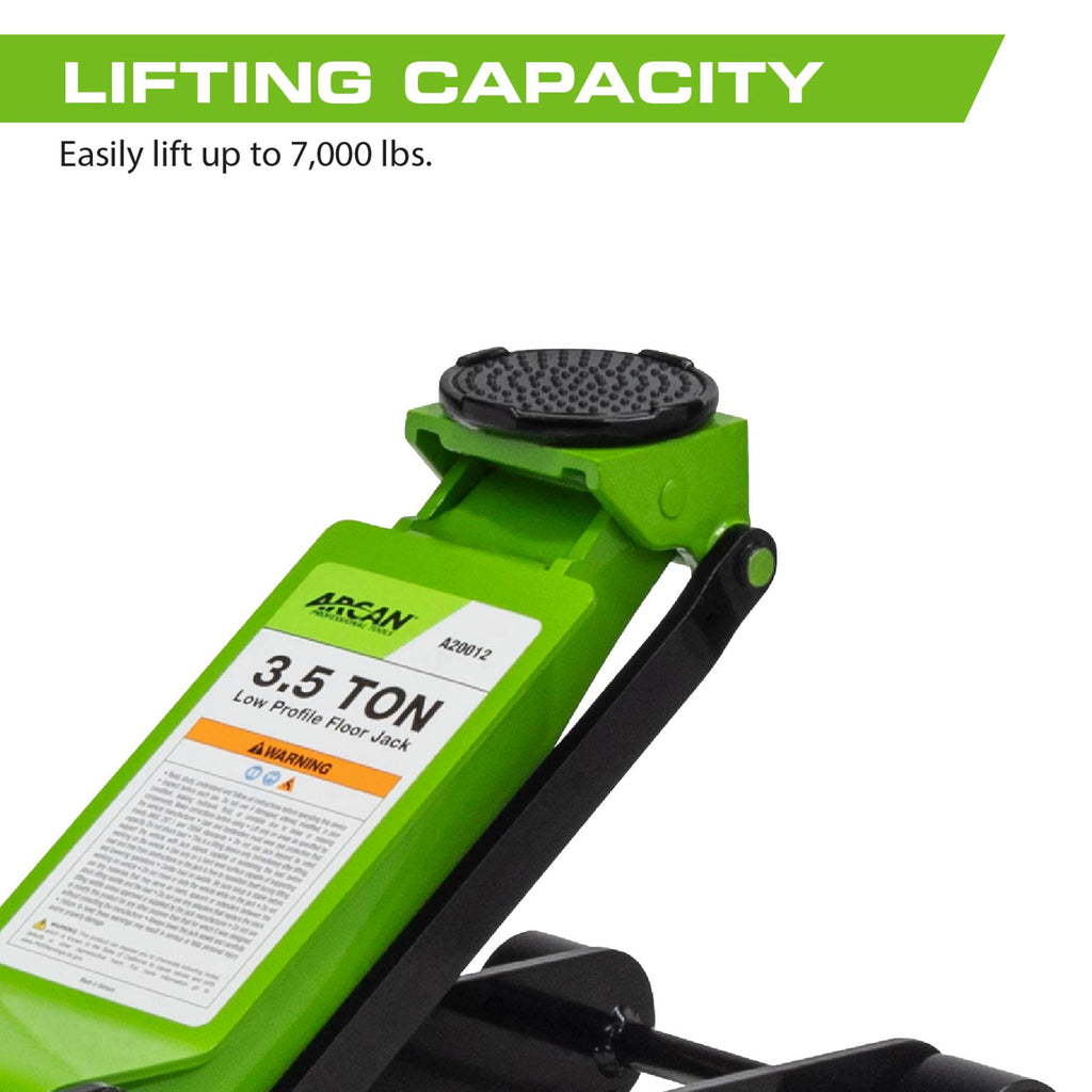 3.5-Ton Steel Low Profile Floor Jack H2438