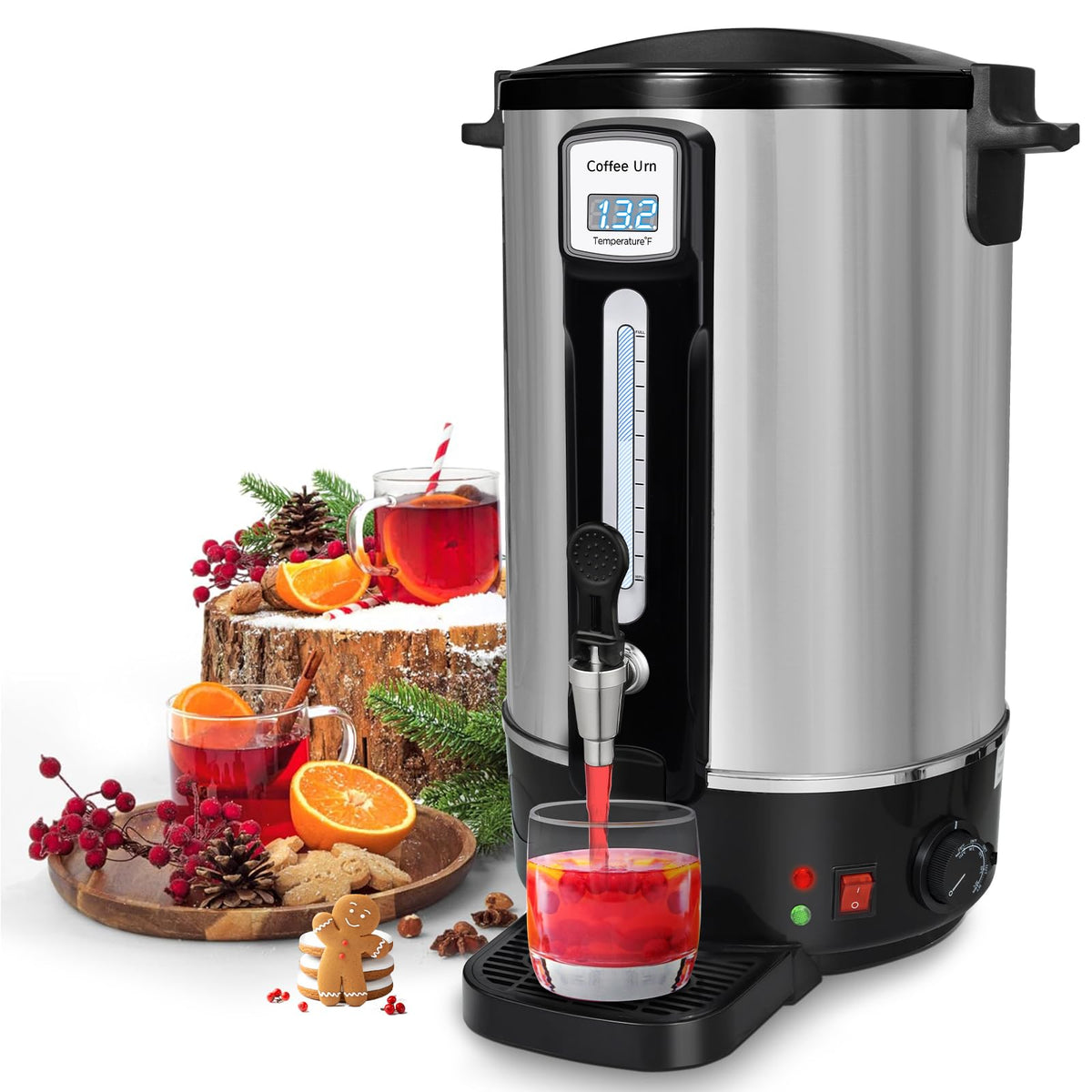 50 Cup Stainless Steel Coffee Urn X3553