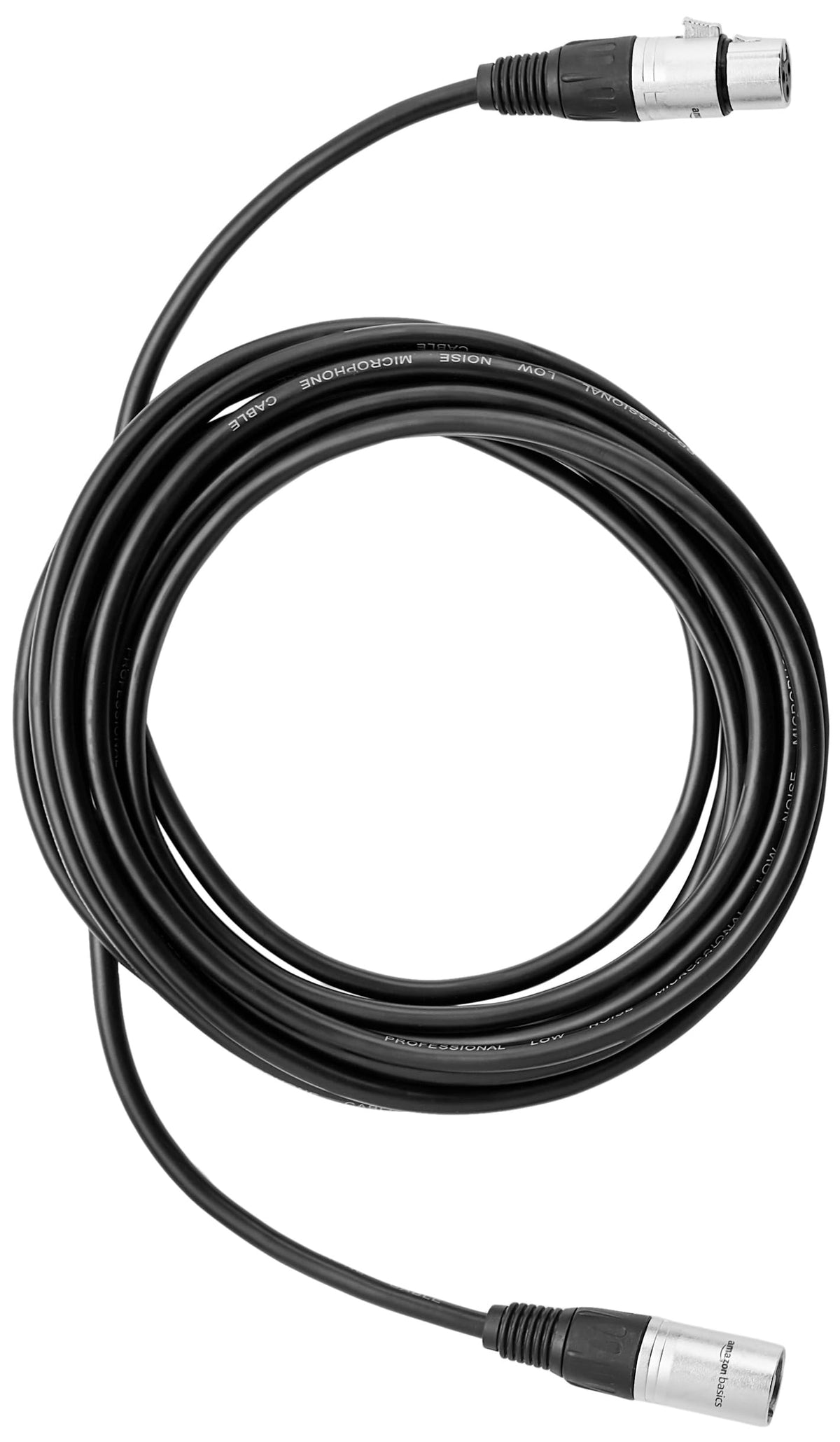 2-Pack 15 Foot Black XLR Microphone Cable J534