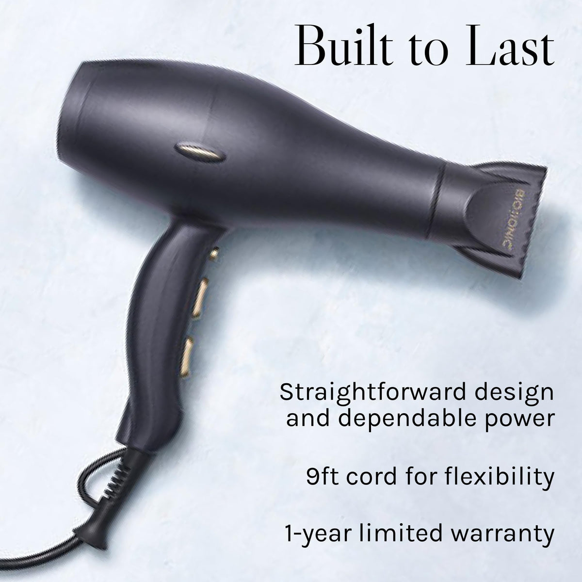 Blue 1875W Hair Dryer J917