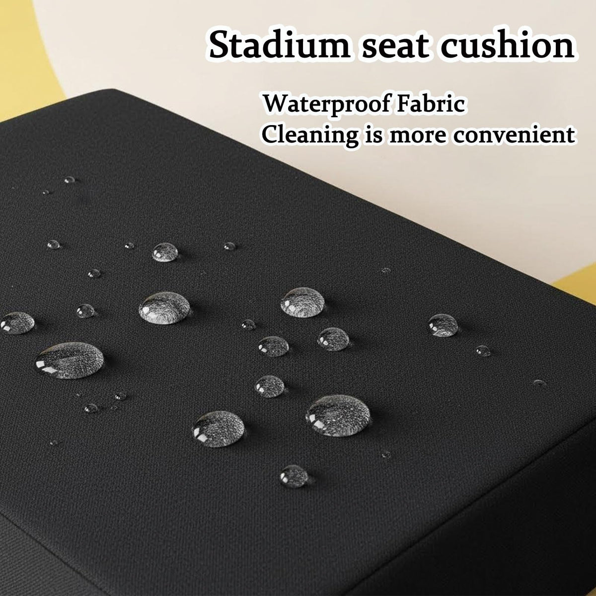 3.15 Inches Thick Portable Waterproof Stadium Seat Cushion V48186