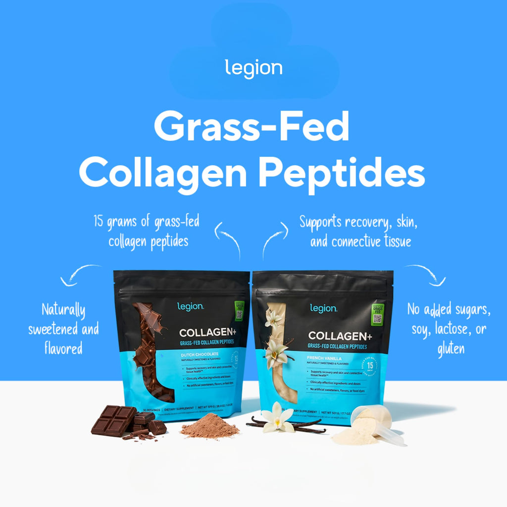 Hydrolyzed Collagen Peptides Powder with Vitamin C, Chocolate, 30 Servings T7999