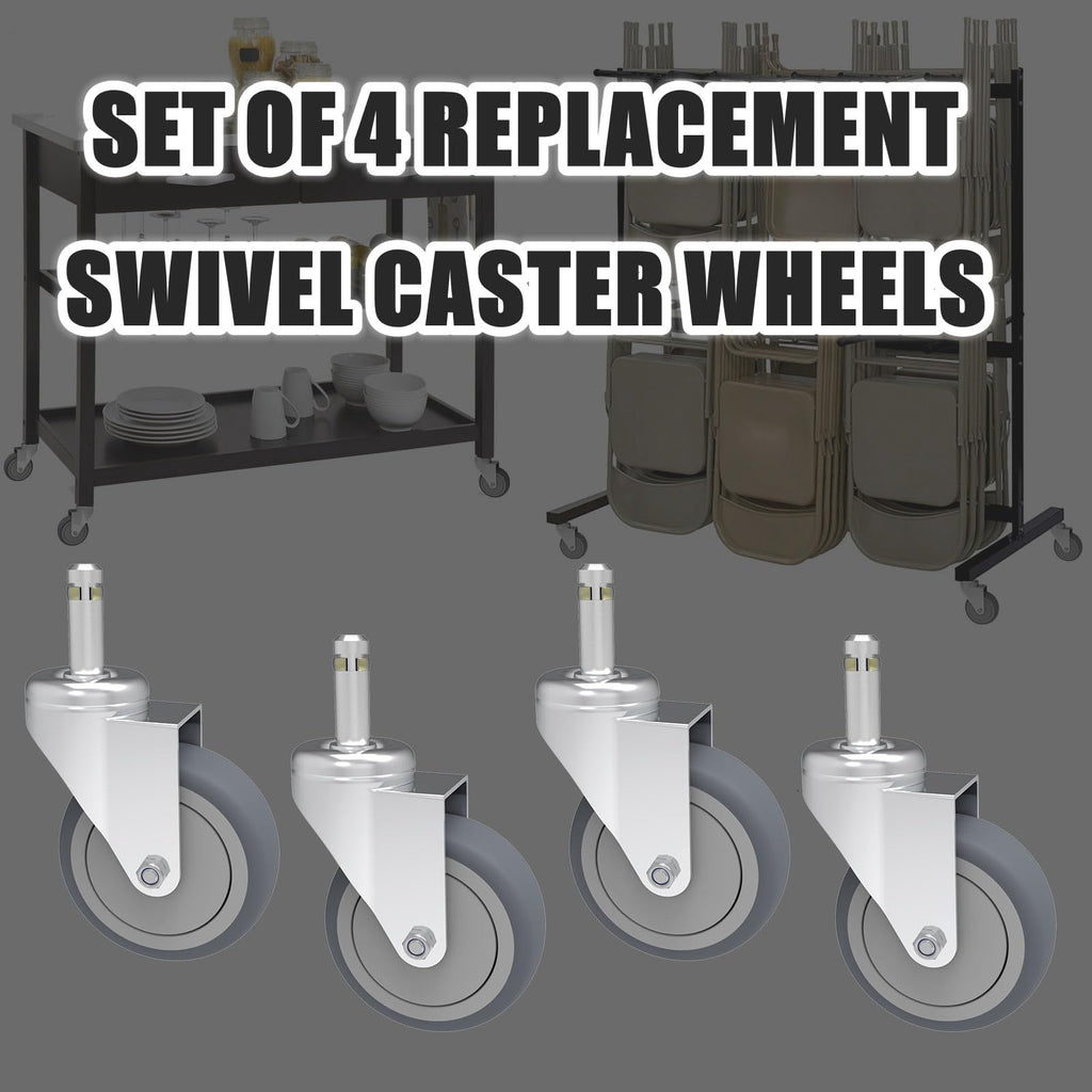 3-Inch Swivel Stem Caster 4 Pack Q5082