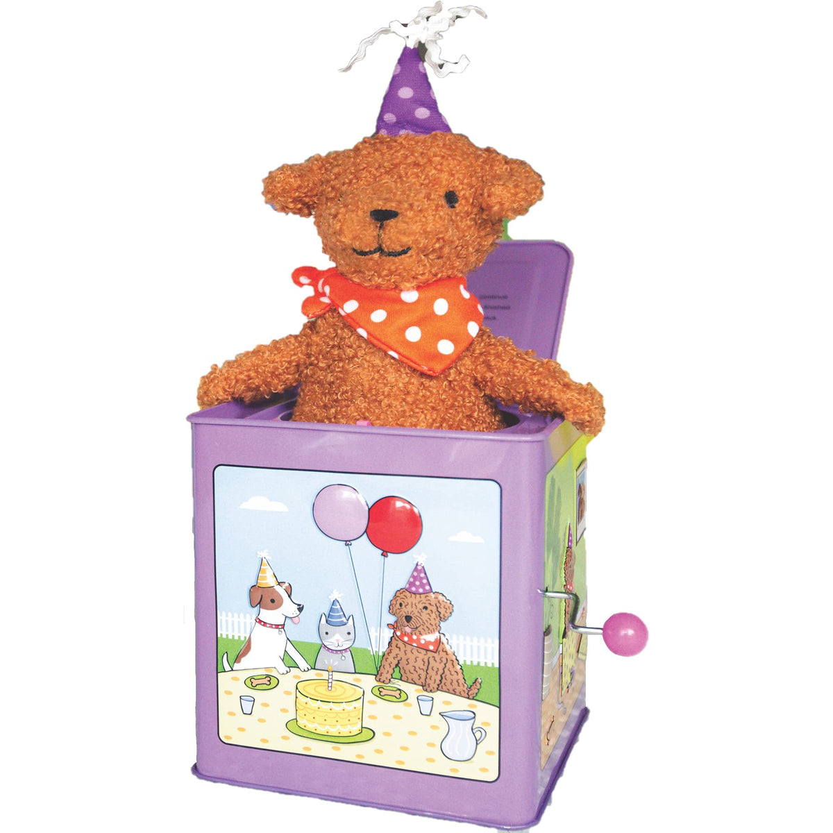 Birthday Puppy Jack-in-the-Box Toy Q392734