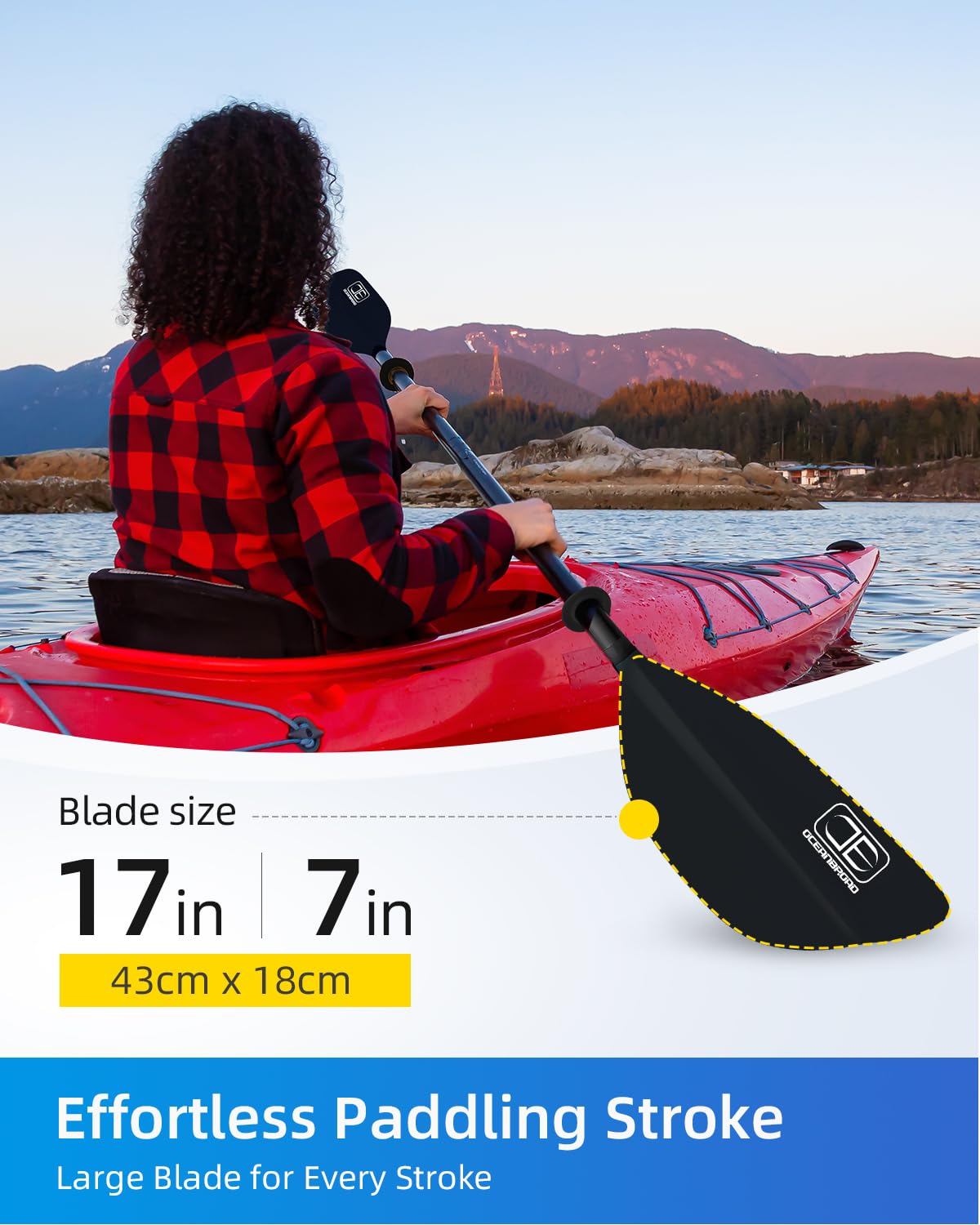 4 Piece Kayak Paddle Alloy Shaft M796394