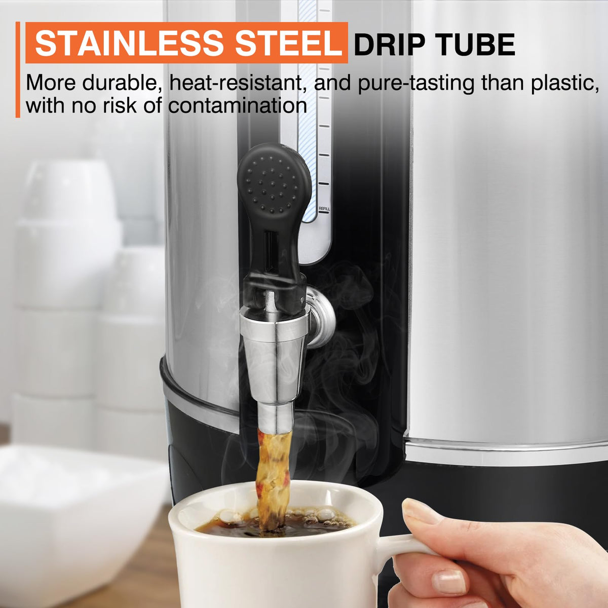 50 Cup Stainless Steel Coffee Urn X3553