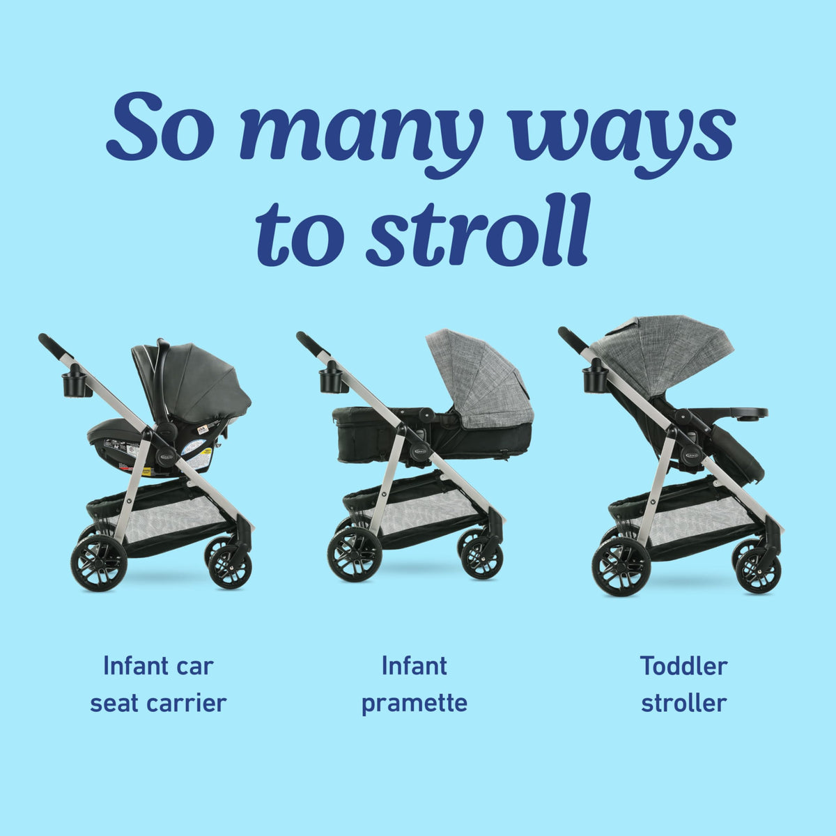 3-in-1 Travel System Stroller and Car Seat T126446