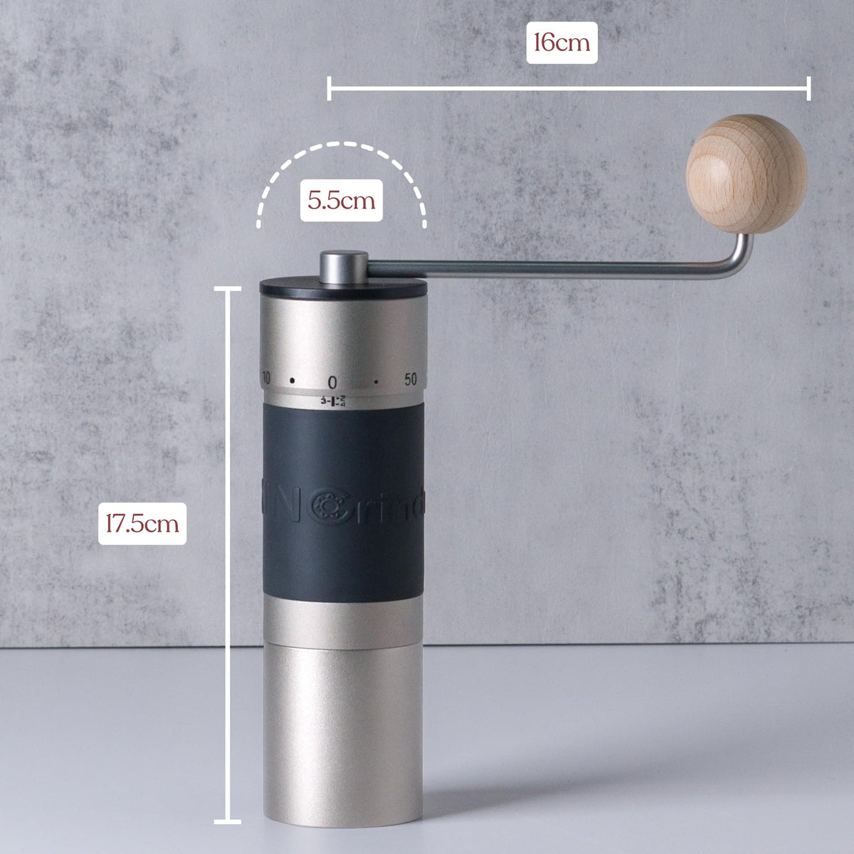 Manual Coffee Grinder Stainless Burr M125