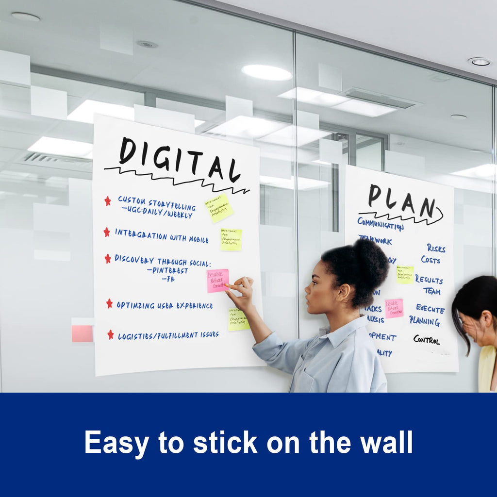 25 x 30 Inch Flip Chart Pad, 30 Sheets, 4 Pads V534342