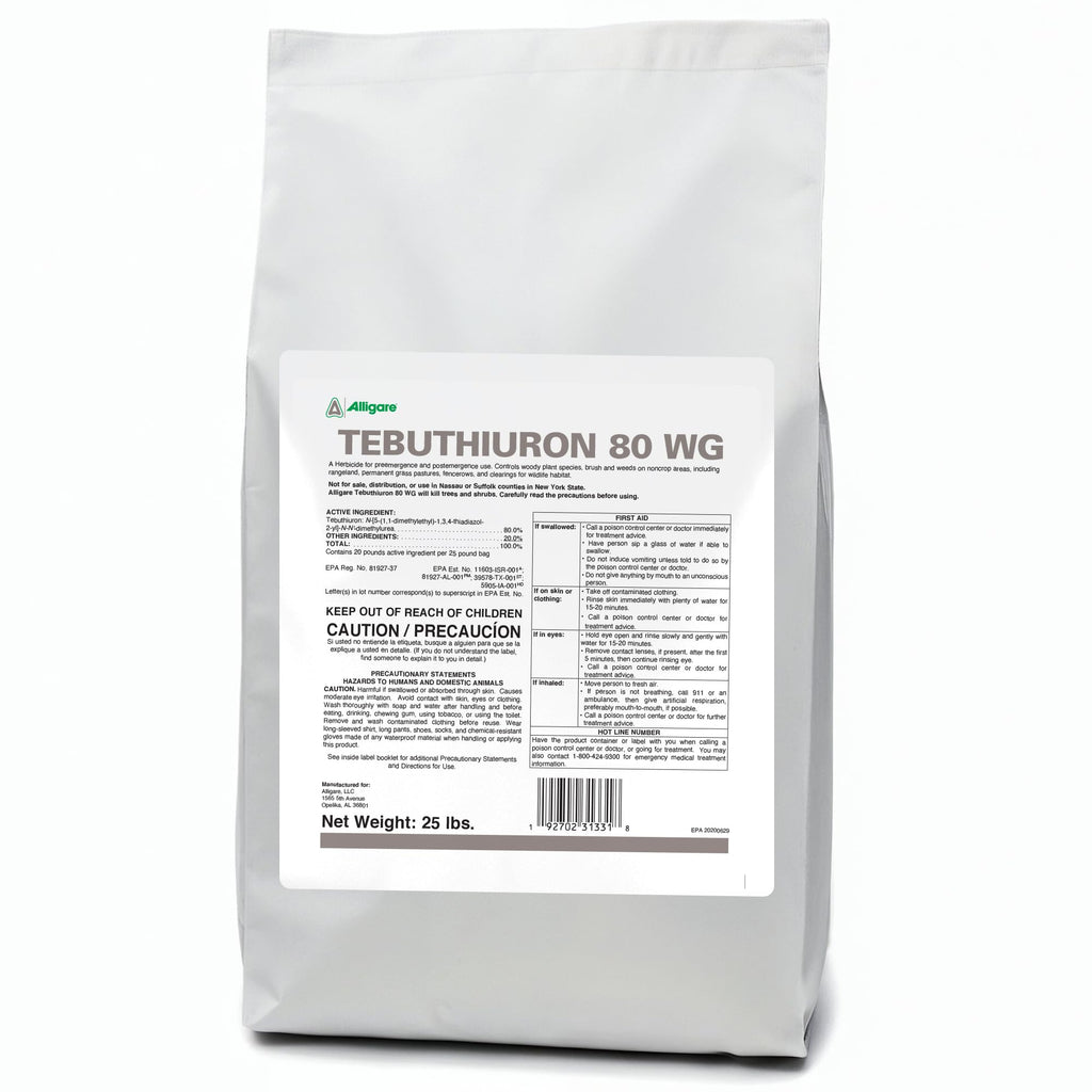 Tebuthiuron 80 WG Granular Herbicide Weed Killer 25 lb P721