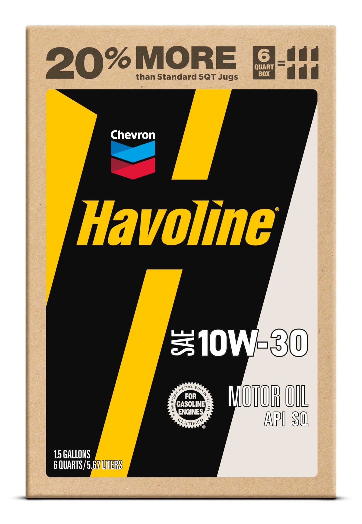 10W-40 Motor Oil 6 Quarts Pack of 2 O675046