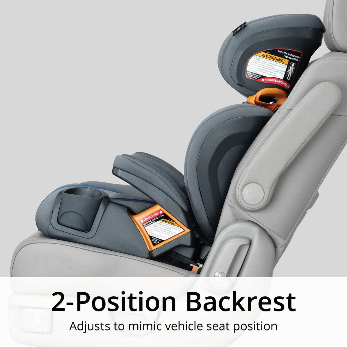 2-in-1 Belt-Positioning Booster Car Seat T517