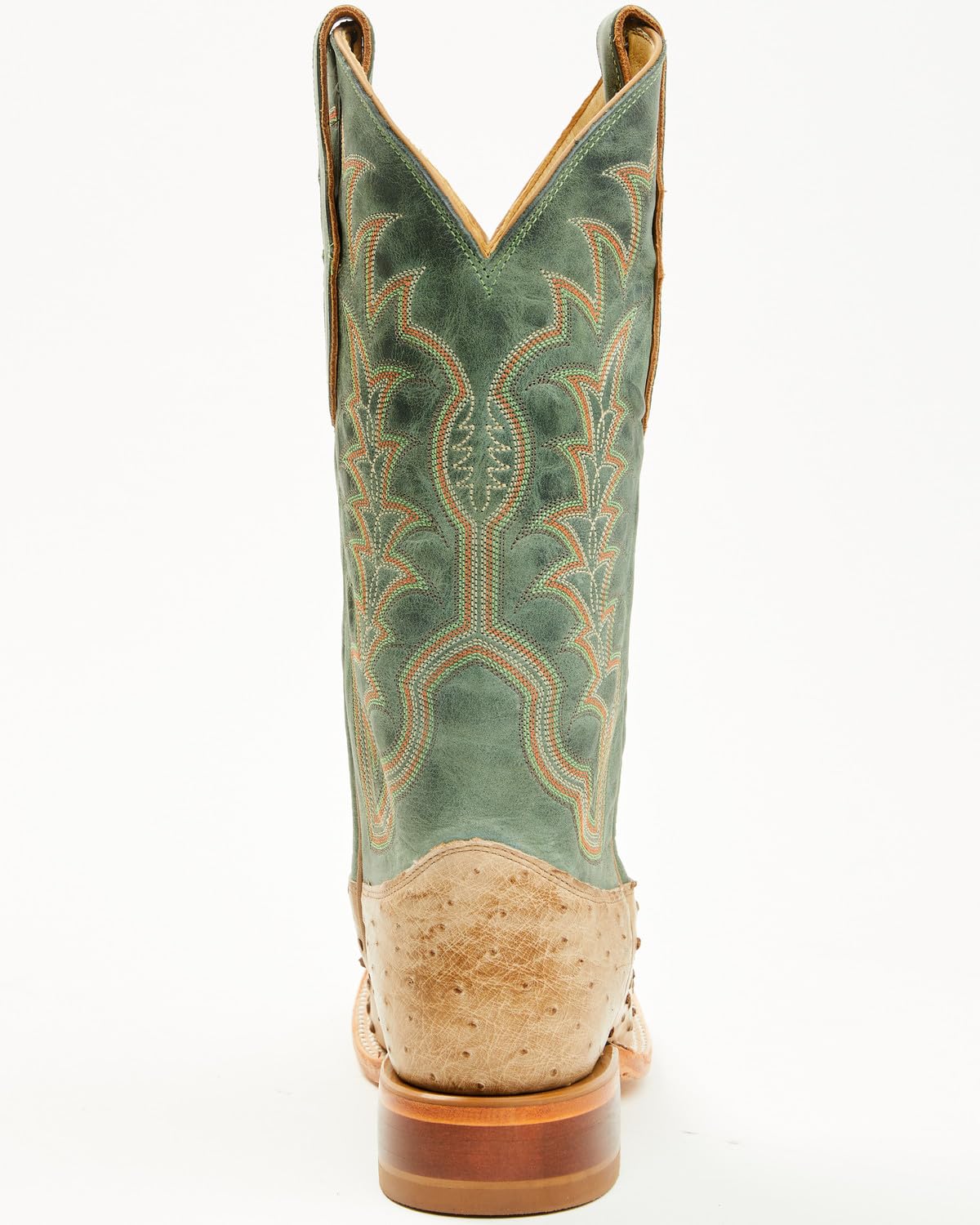Men's Ostrich Western Boot Broad Square Toe S255932