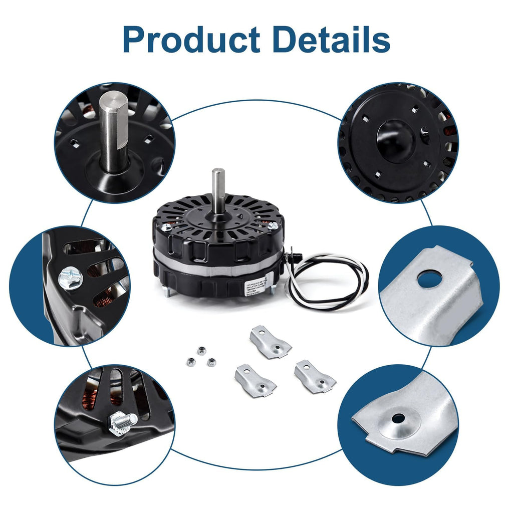 Power Vent Attic Fan Motor & Adjustable Thermostat Switch Kit F85498