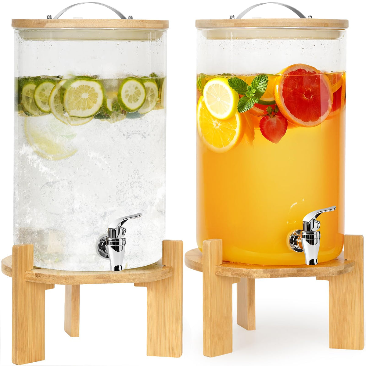 2.1 Gallon Drink Dispensers with Stand K4191