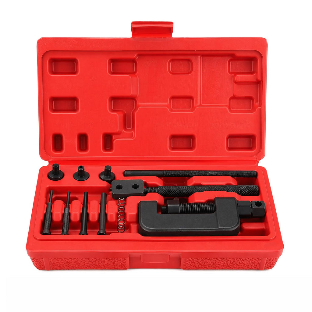 13 Pc Motorcycle Chain Breaker Rivet Tool Kit Q5925
