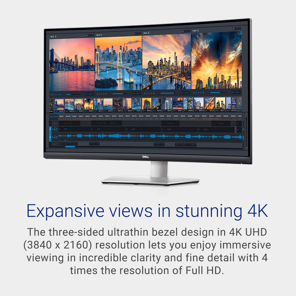 32 Inch Curved 4K UHD VA Monitor R244