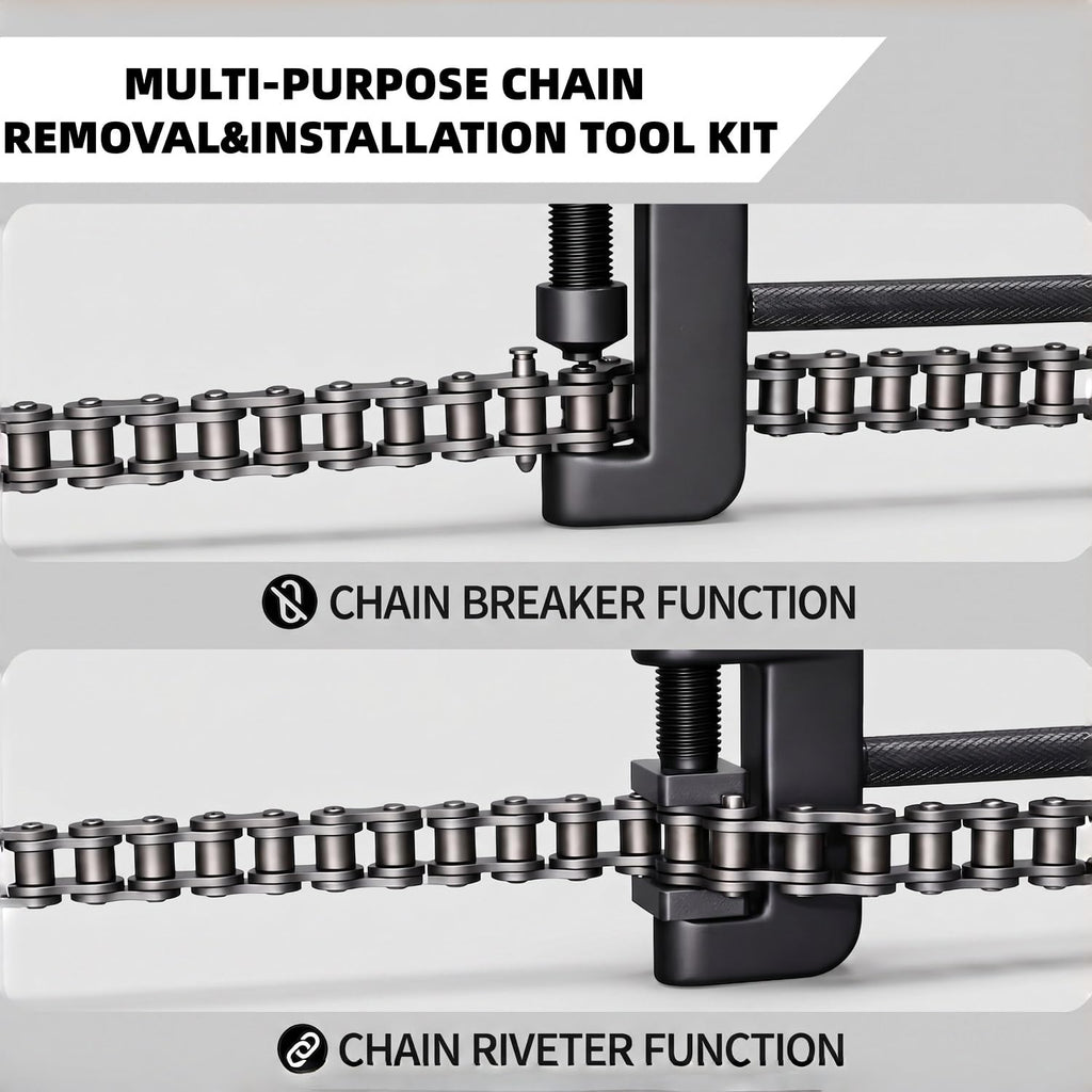 13 Pc Motorcycle Chain Breaker Rivet Tool Kit Q5925