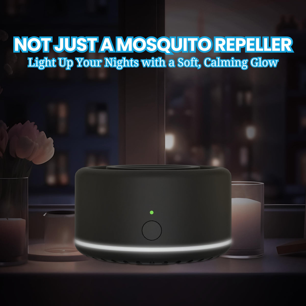 Rechargeable Mosquito Repeller with Refills X38512