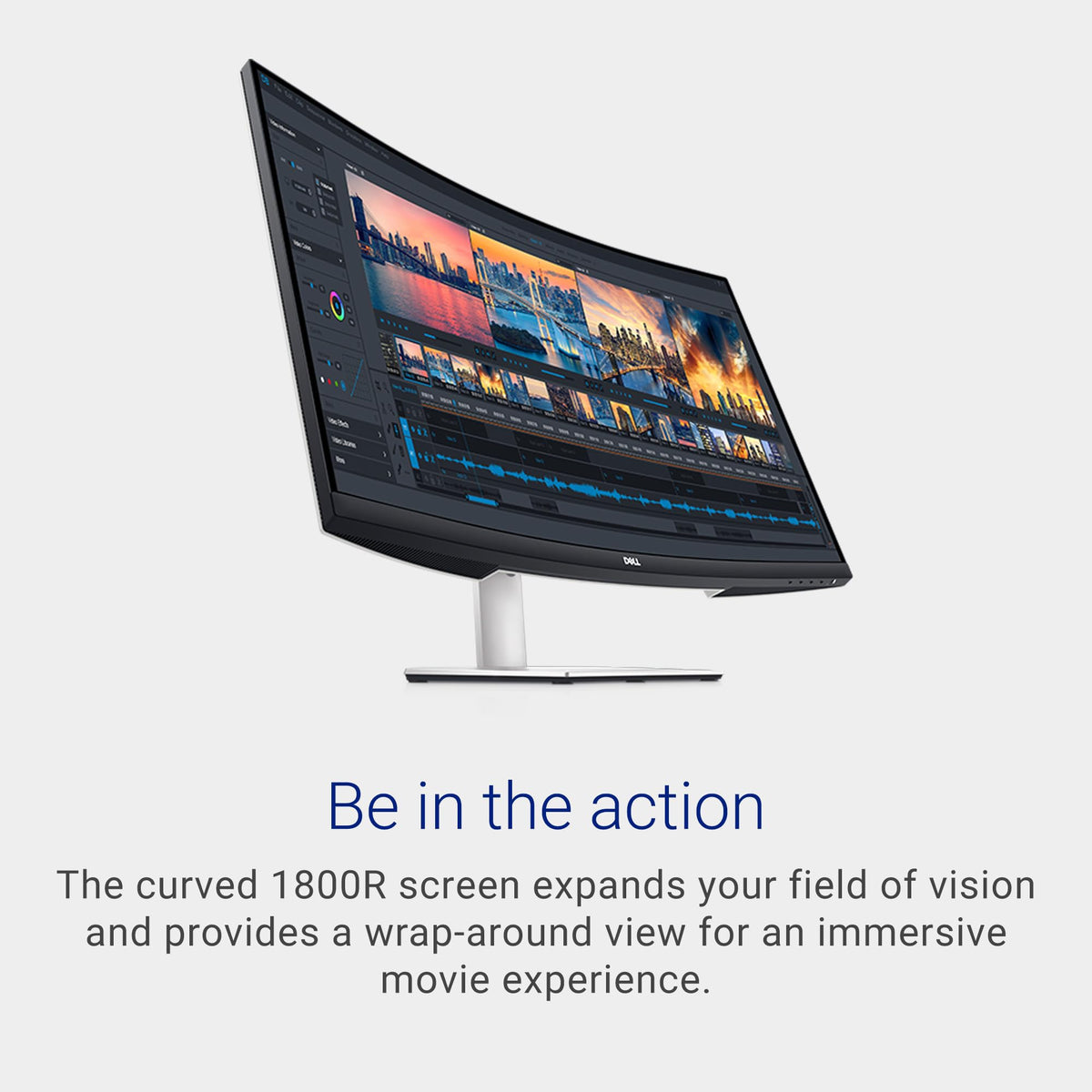 32 Inch Curved 4K UHD VA Monitor R244