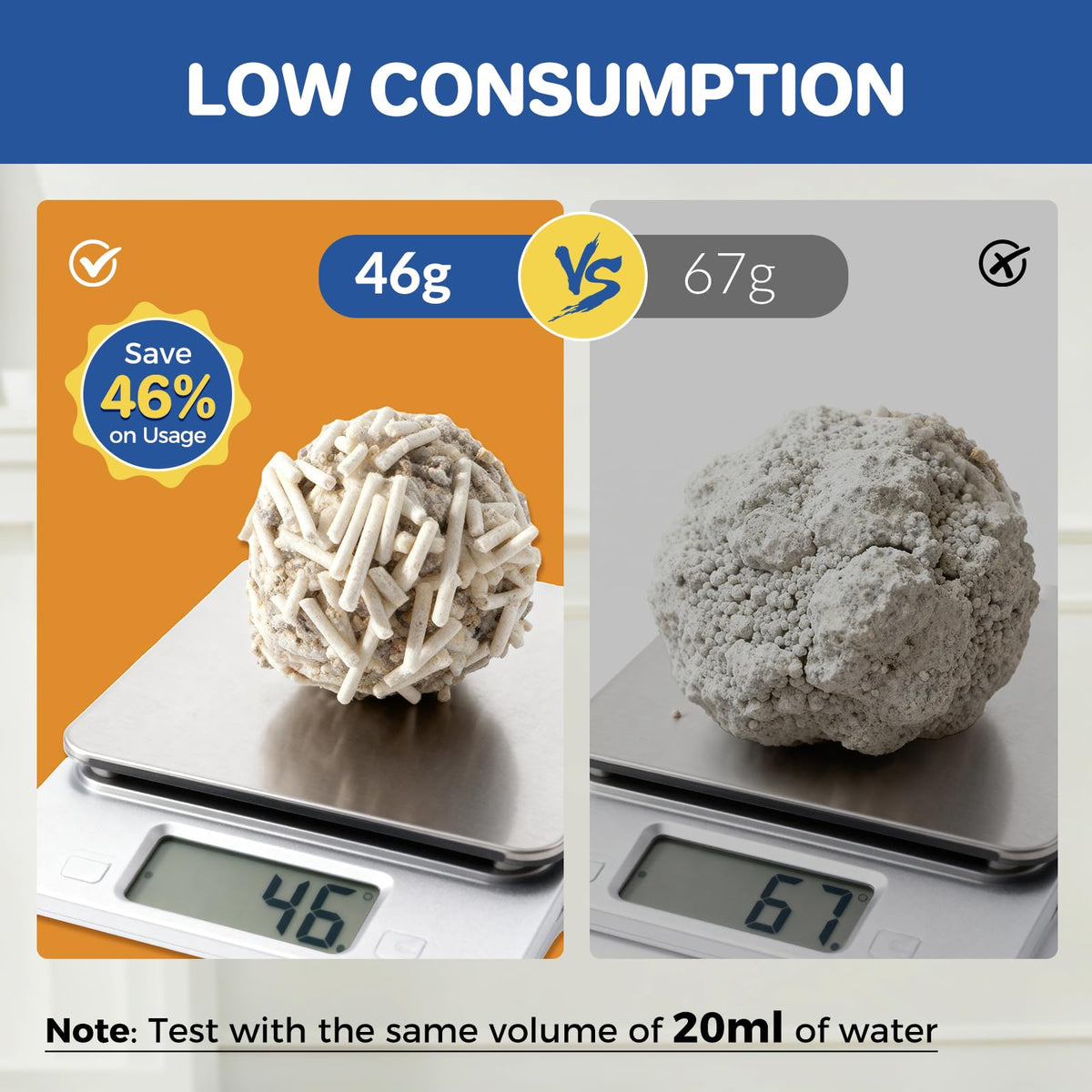 Natural Clumping Cat Litter 36 Pounds E4062