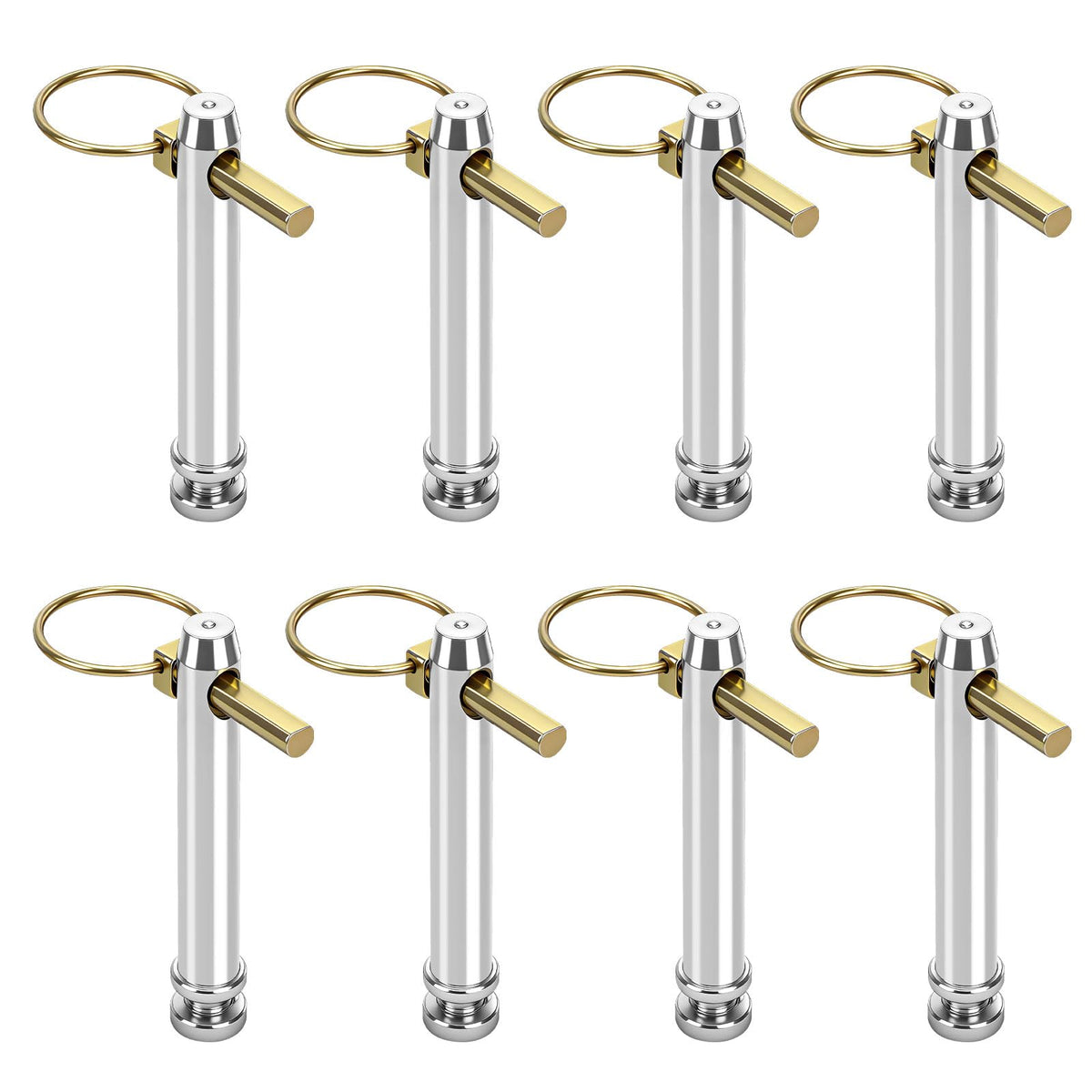 8 Pcs 3/4 in. Hitch Pin Accessories for Category 1 Tractors H486