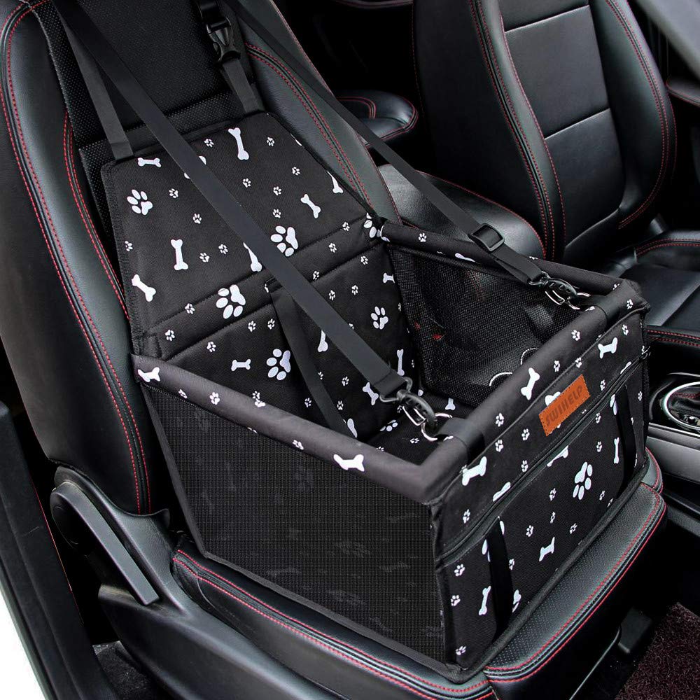 Portable Pet Booster Car Seat with Safety Leash D836746