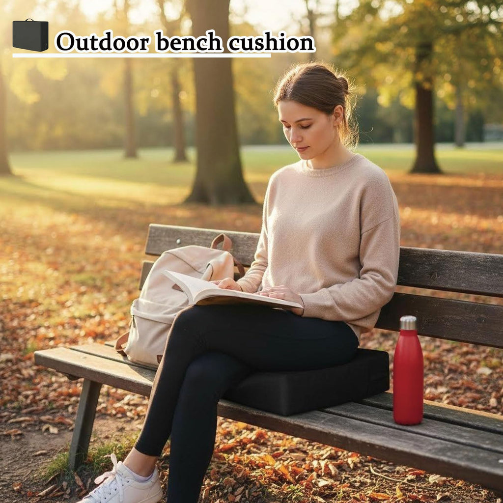 3.15 Inches Thick Portable Waterproof Stadium Seat Cushion V48186
