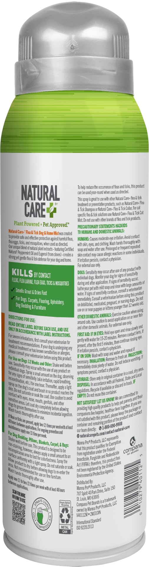 Flea & Tick Spray for Dogs 14oz X719417