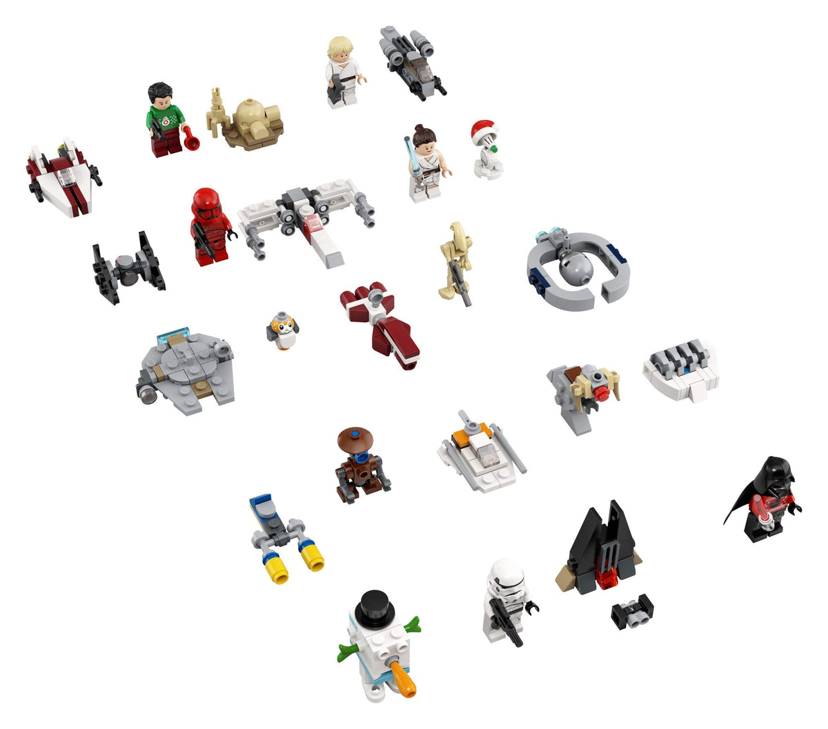 2020 Advent Calendar 311 Pieces Building Kit M582