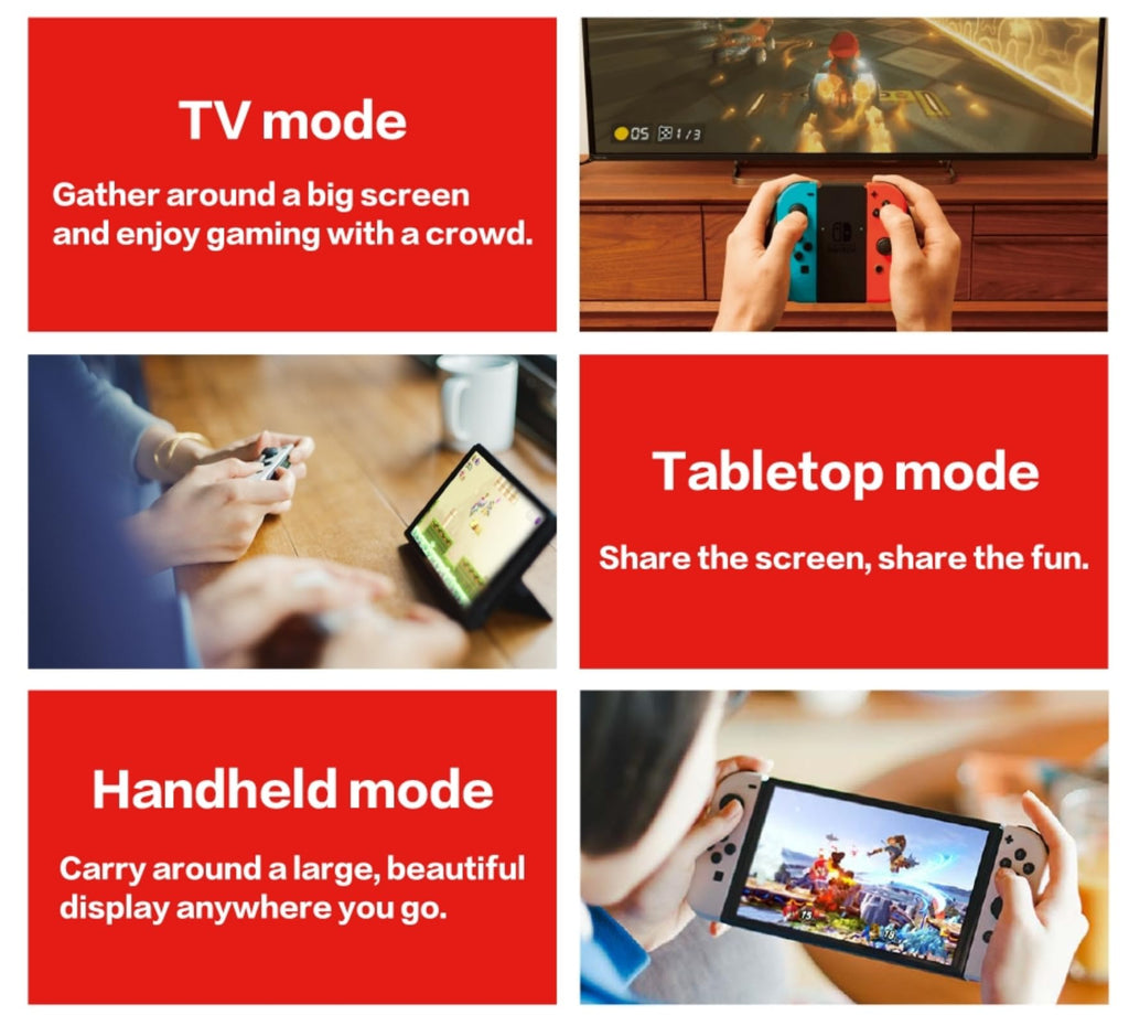 Nintendo Switch OLED Model with White Joy-Con E9045