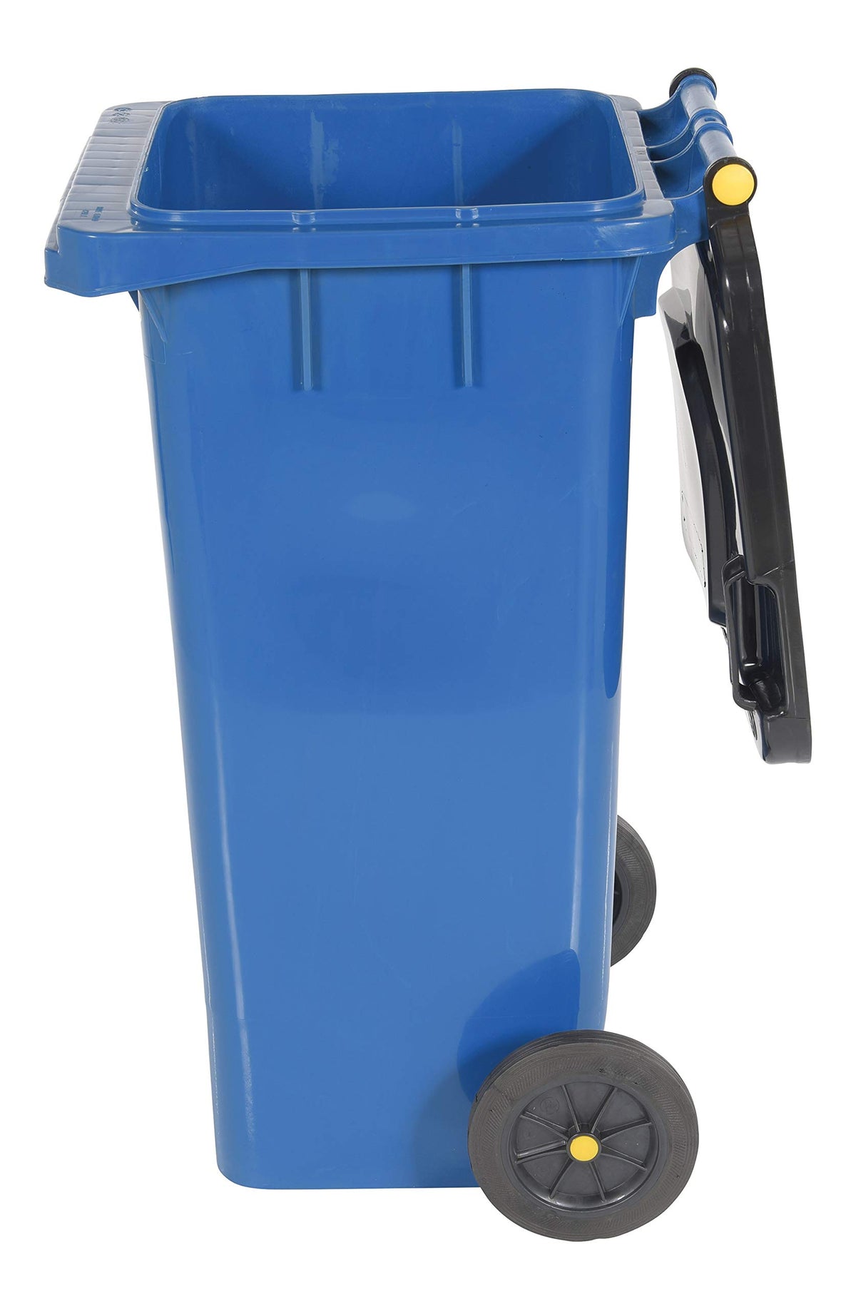 Blue 32 Gallon Polyethylene Trash Can Z86766