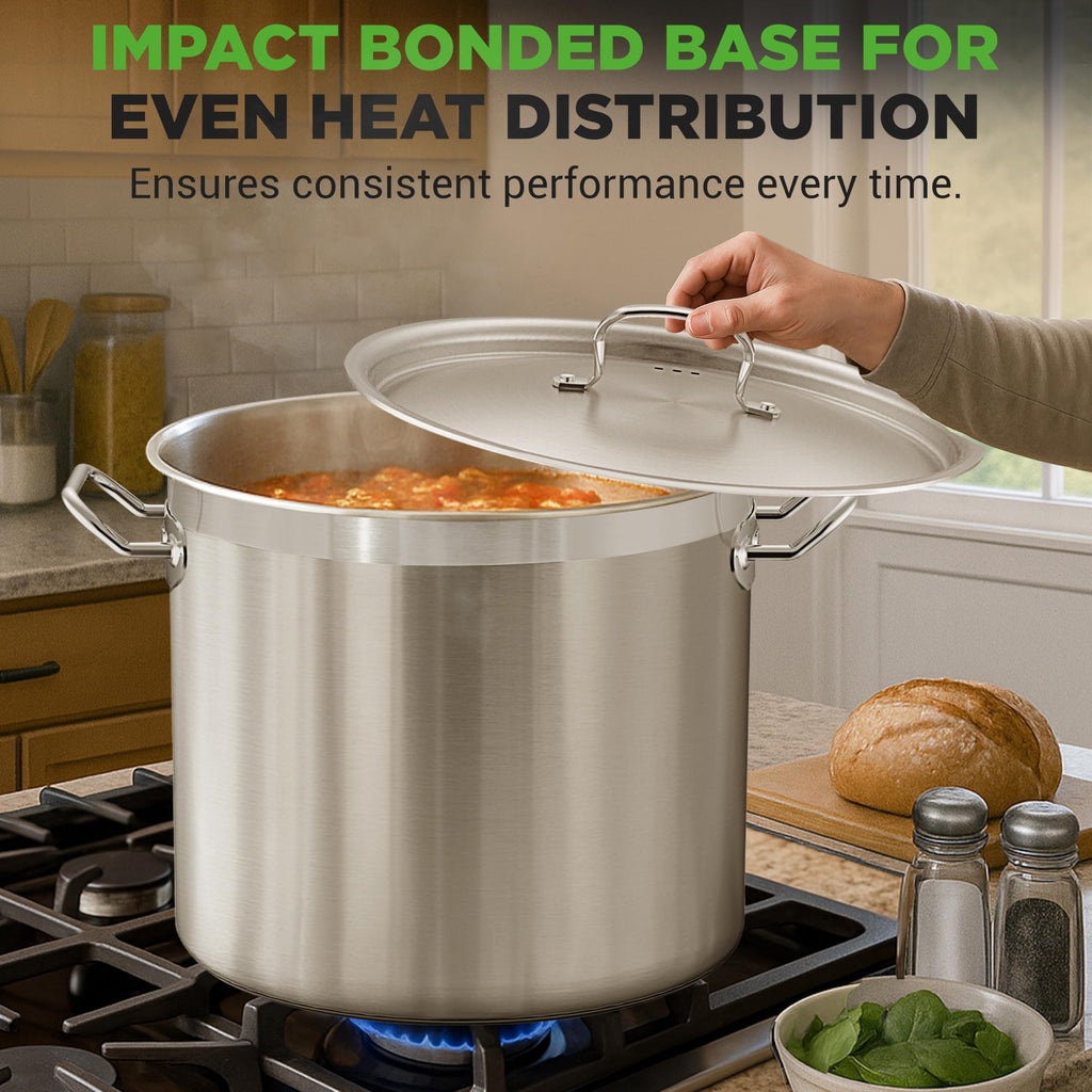 40 Quart Stainless Steel Stockpot P965