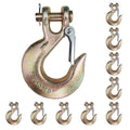 G70 Forged Slip Hooks 3/8" Clevis 6,600 Lbs WLL T492