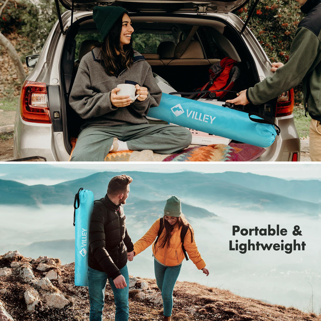 Folding Camping Table with 2 Cup Holders Y3590