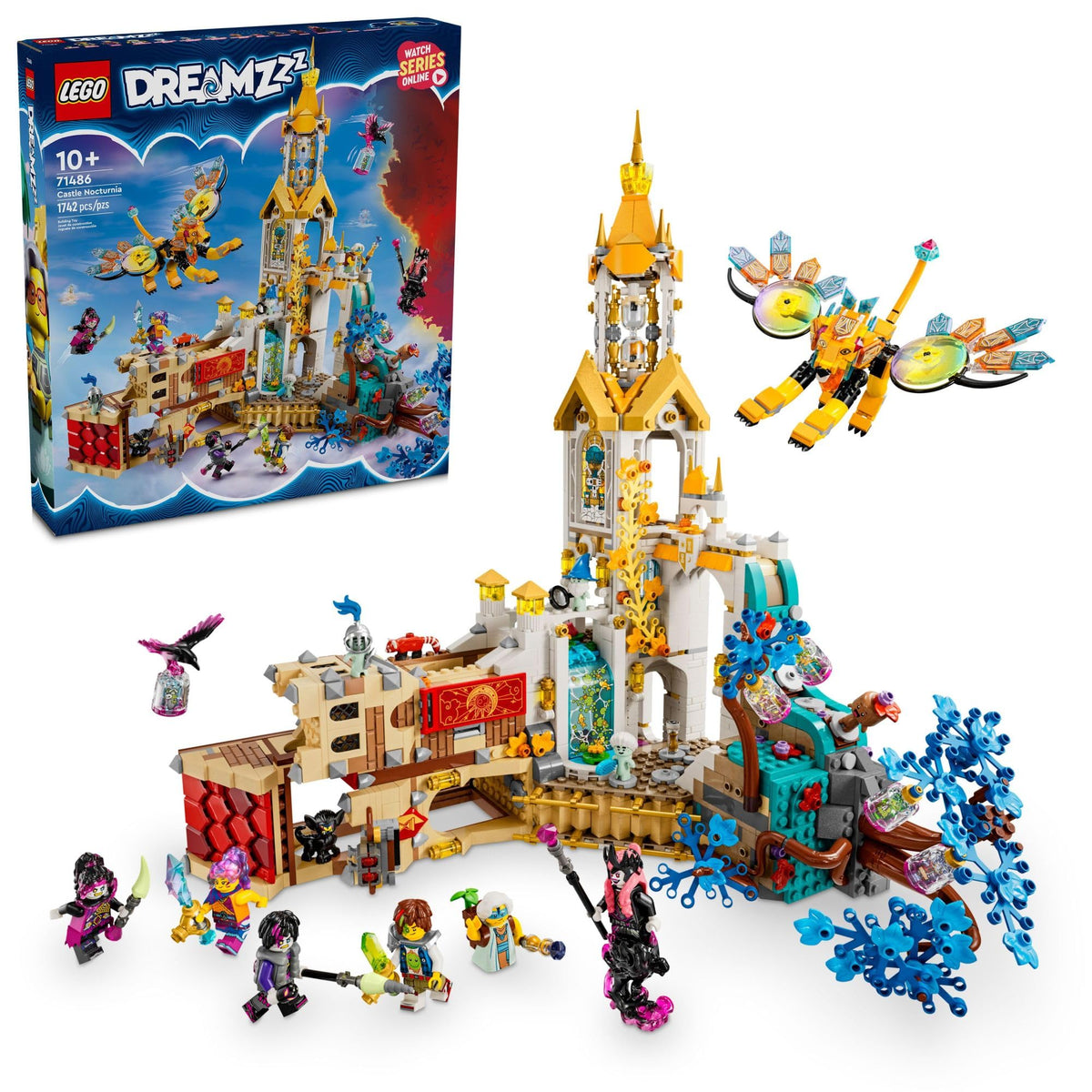 Castle Building Toy with 6 Minifigures Z39018