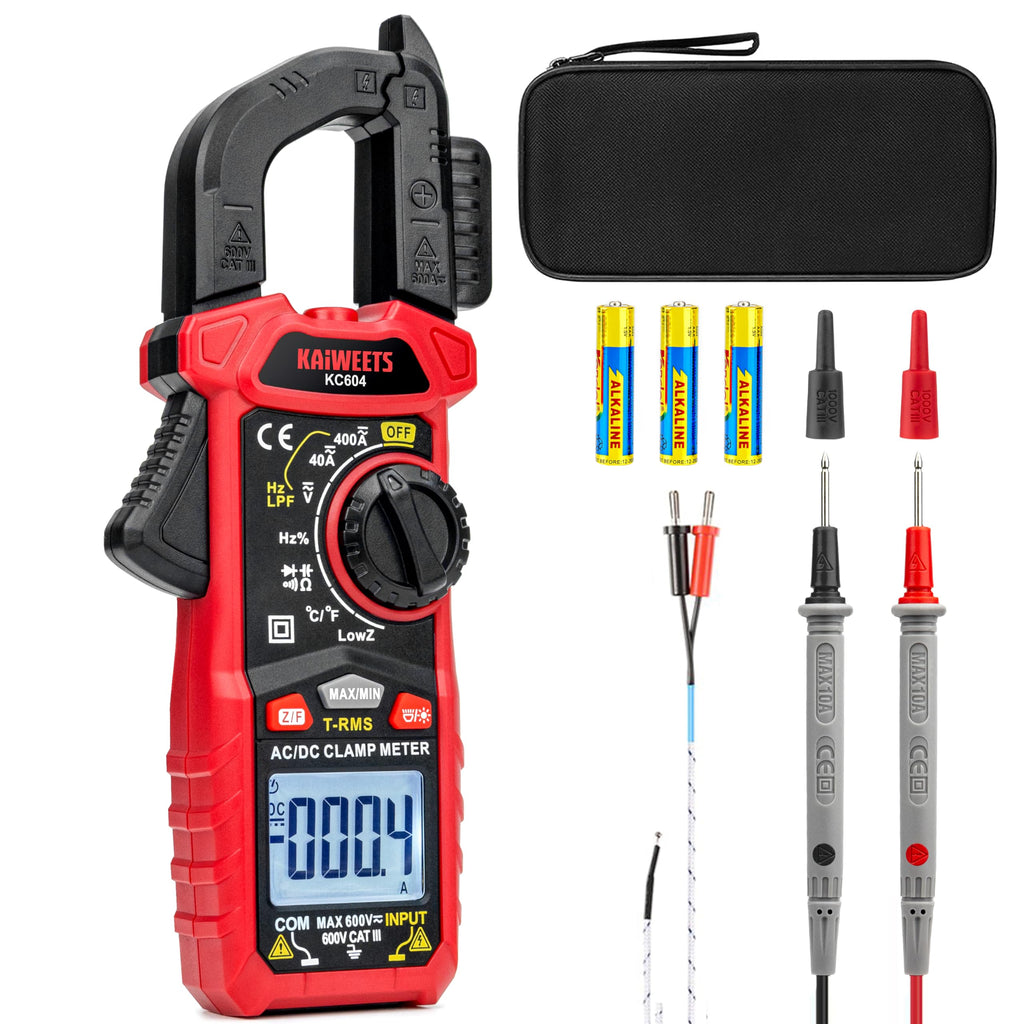 Digital Clamp Meter Multimeter with D-Shaped Jaw S892