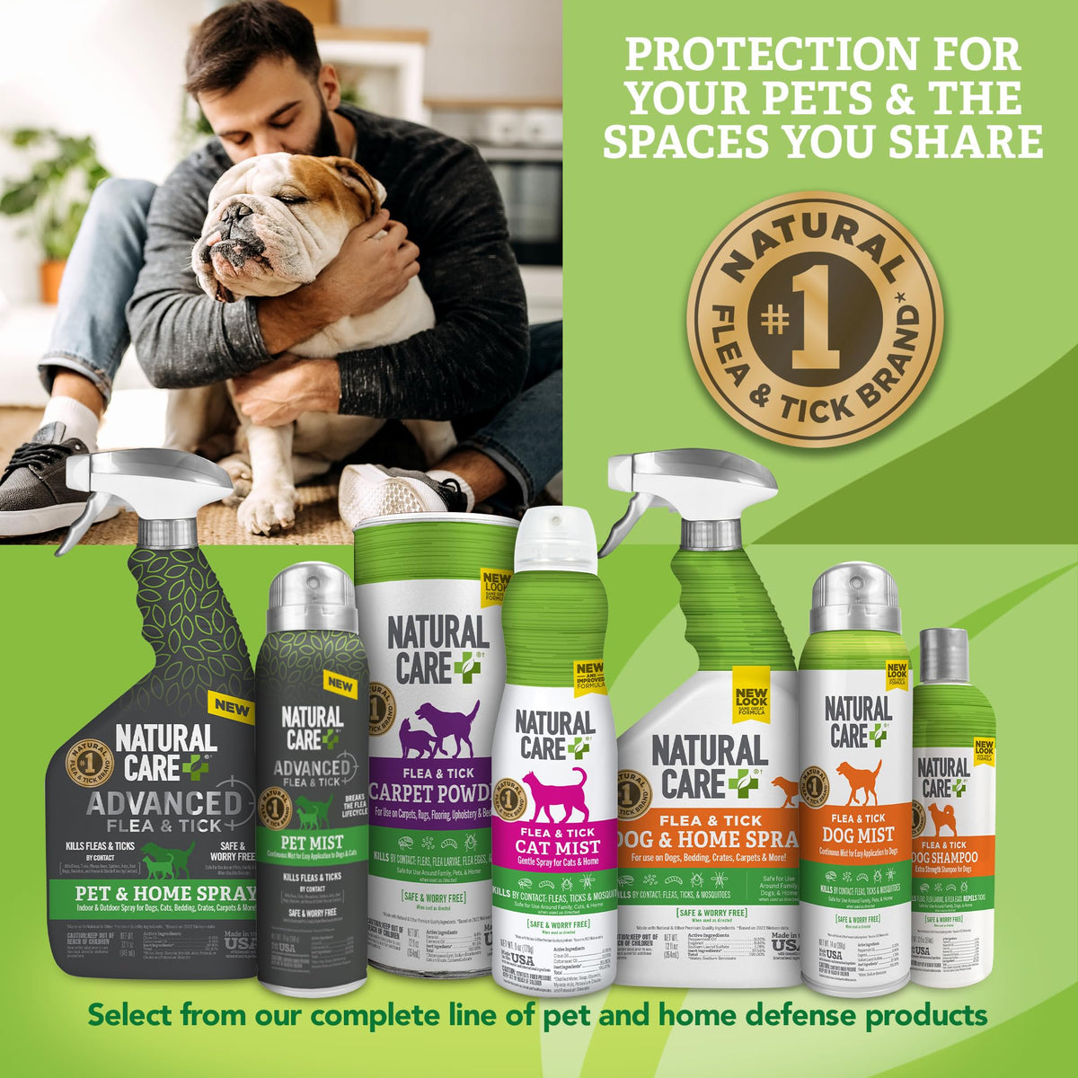 Flea & Tick Spray for Dogs 14oz X719417