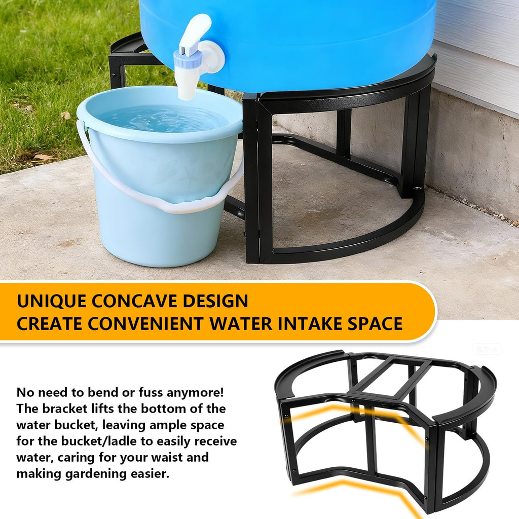 Stainless Steel Rain Barrel Stand for 45/50/55 Gallon Tanks K9490