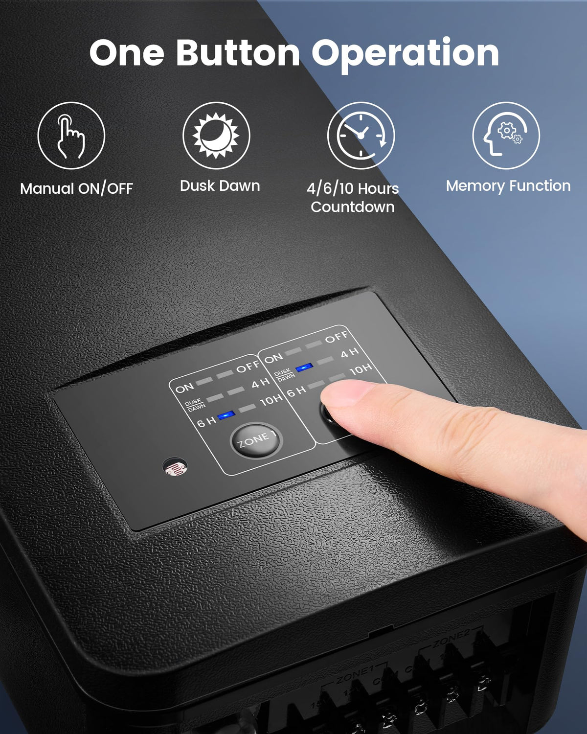 200W Low Voltage Landscape Transformer P810436