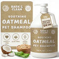 Oatmeal Dog Shampoo 1 Gallon with Pump Hypoallergenic Aloe Vera Coconut Oil K953